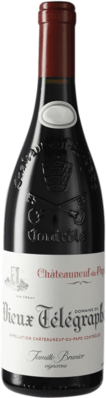 79,95 € | Red wine Vieux Télégraphe A.O.C. Châteauneuf-du-Pape France Syrah, Grenache, Mourvèdre Bottle 75 cl