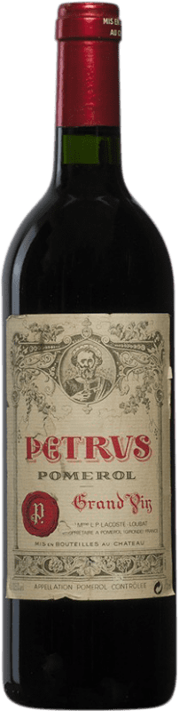 3 573,95 € | Vino rosso Château Petrus 1993 A.O.C. Pomerol bordò Francia Merlot, Cabernet Franc 75 cl