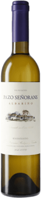 Бесплатная доставка | Белое вино Pazo de Señorans D.O. Rías Baixas Галисия Испания Albariño бутылка Medium 50 cl