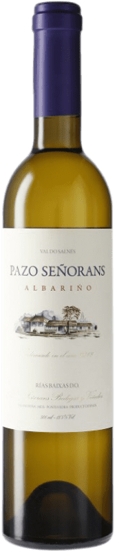 19,95 € Free Shipping | White wine Pazo de Señorans D.O. Rías Baixas Medium Bottle 50 cl