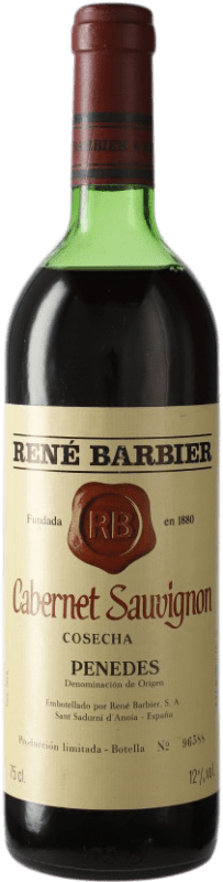 11,95 € | Red wine René Barbier D.O. Penedès Catalonia Spain Cabernet Sauvignon Bottle 75 cl