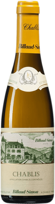 Envoi gratuit | Vin blanc Billaud-Simon A.O.C. Chablis Bourgogne France Chardonnay Demi- Bouteille 37 cl