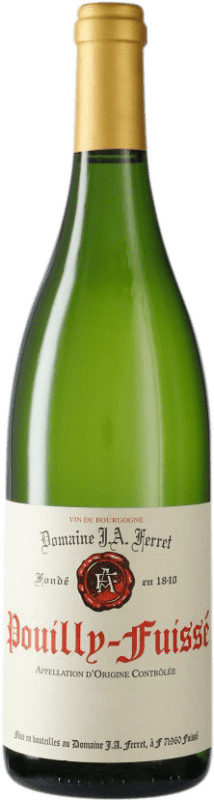 Envoi gratuit | Vin blanc J.A. Ferret A.O.C. Pouilly-Fuissé Bourgogne France Chardonnay 75 cl