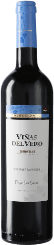 8,95 € Free Shipping | Red wine Viñas del Vero D.O. Somontano Catalonia Spain Cabernet Sauvignon Bottle 75 cl