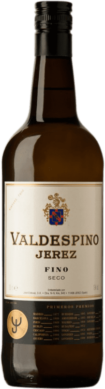 8,95 € | Крепленое вино Valdespino сухой D.O. Jerez-Xérès-Sherry Андалусия Испания Palomino Fino 1 L