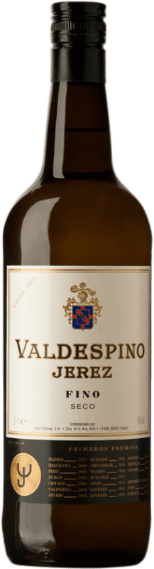 9,95 € | Verstärkter Wein Valdespino Trocken D.O. Jerez-Xérès-Sherry Andalusien Spanien Palomino Fino 1 L