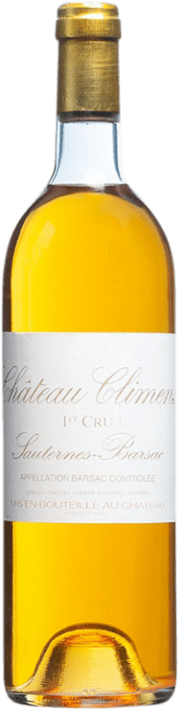 Бесплатная доставка | Белое вино Château de Climens 1982 A.O.C. Sauternes Бордо Франция Sémillon 75 cl