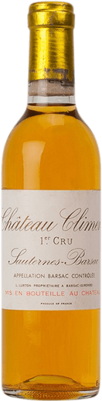 Free Shipping | White wine Château de Climens 1978 A.O.C. Barsac Bordeaux France Sémillon Half Bottle 37 cl