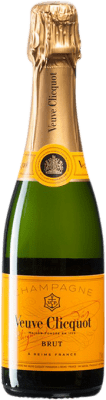 34,95 € | Белое игристое Veuve Clicquot брют Гранд Резерв A.O.C. Champagne шампанское Франция Pinot Black, Chardonnay, Pinot Meunier Половина бутылки 37 cl