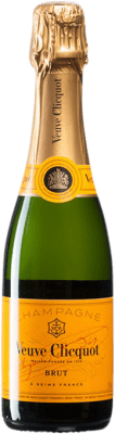 35,95 € | Белое игристое Veuve Clicquot брют Гранд Резерв A.O.C. Champagne шампанское Франция Pinot Black, Chardonnay, Pinot Meunier Половина бутылки 37 cl