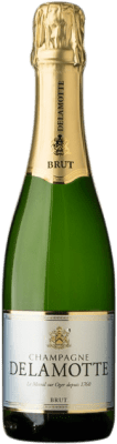 Envío gratis | Espumoso blanco Delamotte Brut A.O.C. Champagne Champagne Francia Pinot Negro, Chardonnay, Pinot Meunier Media Botella 37 cl