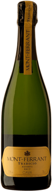 10,95 € | Weißer Sekt Mont-Ferrant Brut — Herb D.O. Cava Spanien Macabeo, Xarel·lo, Chardonnay, Parellada 75 cl