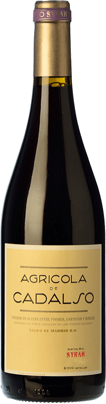 Free Shipping | Red Wine Cadalso D.O. Vinos de Madrid Madrid's community Spain Syrah — Shiraz 75 cl