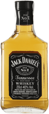 8,95 € Free Shipping | Bourbon Jack Daniel's Old No. 7 Tennessee United States Small Bottle 20 cl