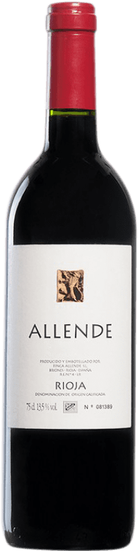 56,95 € Free Shipping | Red wine Allende 2005 D.O.Ca. Rioja Spain Tempranillo Bottle 75 cl