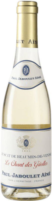 Kostenloser Versand | Weißwein Paul Jaboulet Aîné A.O.C. Beaumes de Venise Frankreich Moscato — Muskateller Halbflasche 37 cl