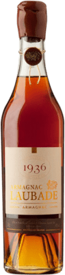 Kostenloser Versand | Armagnac Château de Laubade I.G.P. Bas Armagnac Frankreich Medium Flasche 50 cl