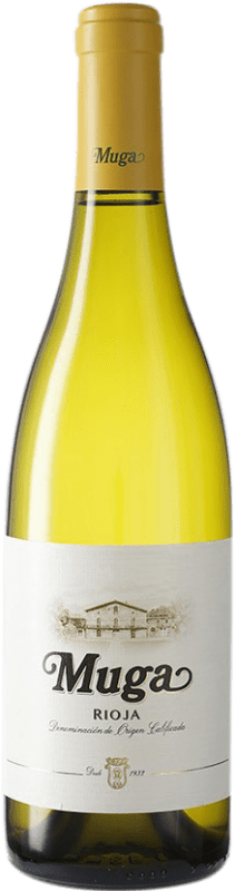 12,95 € Free Shipping | White wine Muga D.O.Ca. Rioja Spain Viura, Malvasía, Grenache White Bottle 75 cl