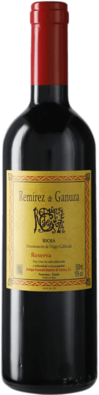 34,95 € Free Shipping | Red wine Remírez de Ganuza Reserve D.O.Ca. Rioja Medium Bottle 50 cl