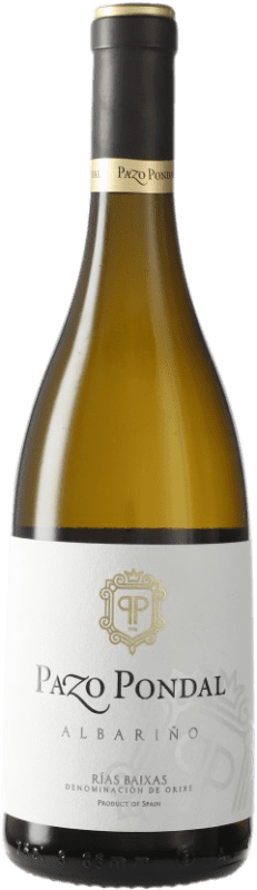 10,95 € Spedizione Gratuita | Vino bianco Pazo Pondal D.O. Rías Baixas