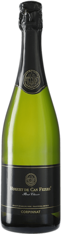 13,95 € 送料無料 | 白スパークリングワイン Huguet de Can Feixes Brut Corpinnat