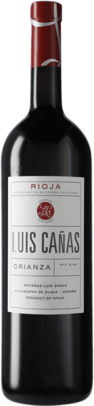 19,95 € Free Shipping | Red wine Luis Cañas Crianza D.O.Ca. Rioja Spain Tempranillo, Graciano Magnum Bottle 1,5 L