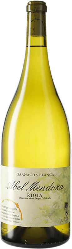 48,95 € Envoi gratuit | Vin blanc Abel Mendoza D.O.Ca. Rioja Bouteille Magnum 1,5 L