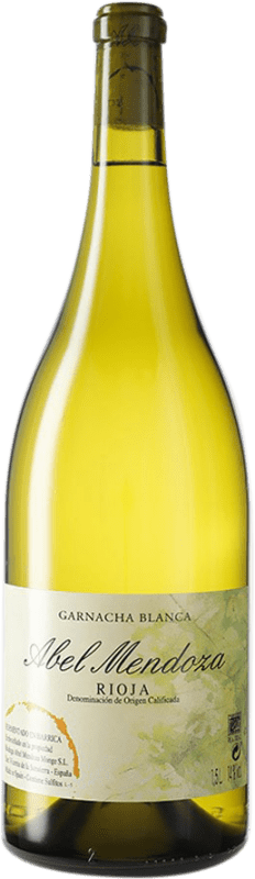 54,95 € Free Shipping | White wine Abel Mendoza D.O.Ca. Rioja Magnum Bottle 1,5 L