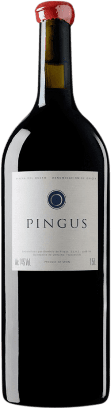 8 439,95 € Envío gratis | Vino tinto Dominio de Pingus D.O. Ribera del Duero Ecológico Botella Imperial-Mathusalem 6 L