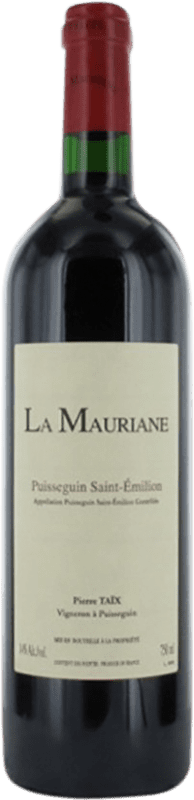 Бесплатная доставка | Красное вино Château Maurienne Бордо Франция Merlot — Мерло, Cabernet Franc — Каберне Фран 75 cl