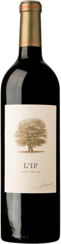 Free Shipping | Red wine Jacques Thienpont L'If A.O.C. Saint-Émilion Bordeaux France Merlot, Cabernet Franc 75 cl