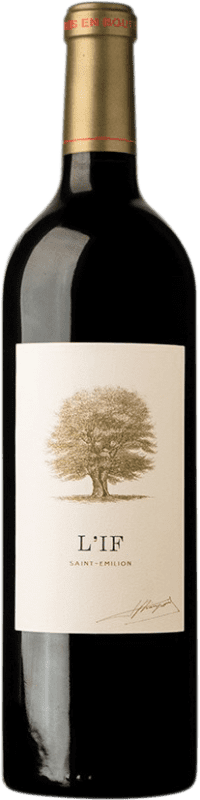 Envio grátis | Vinho tinto L'If A.O.C. Saint-Émilion Bordeaux França Merlot, Cabernet Franc 75 cl