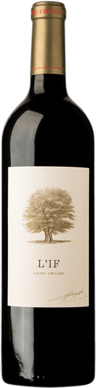Free Shipping | Red wine Jacques Thienpont L'If A.O.C. Saint-Émilion Bordeaux France Merlot, Cabernet Franc Magnum Bottle 1,5 L