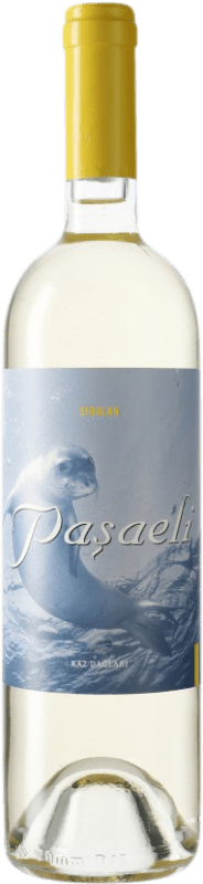 Бесплатная доставка | Белое вино Paşaeli Индейка 75 cl