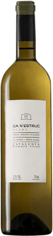 4,95 € | Vin Blanc Ca N'Estruc D.O. Catalunya Catalogne Espagne Garnacha — Grenache, Moscato — Muscat, Macabeo — Macabeu, Xarel·lo 75 cl