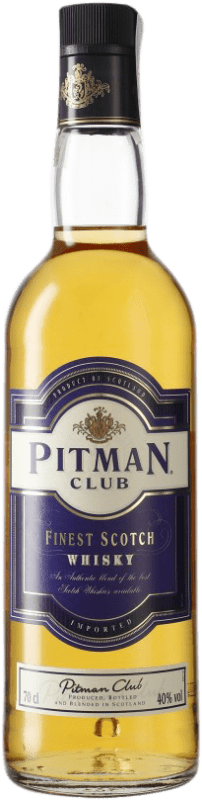 Бесплатная доставка | Купажированный виски Pitman Club Шотландия Объединенное Королевство 70 cl