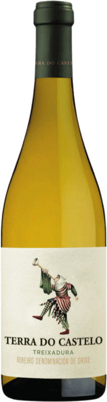 Kostenloser Versand | Weißwein Terra do Castelo D.O. Ribeiro Galizien Spanien Treixadura 75 cl