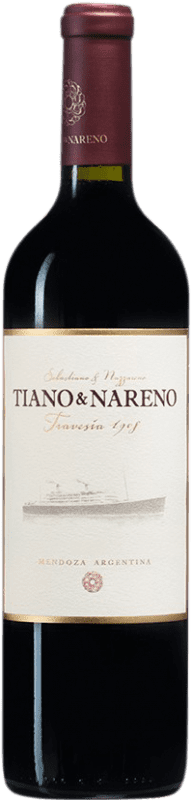 Бесплатная доставка | Красное вино Tiano & Nareno I.G. Mendoza Мендоса Аргентина Malbec — Мальбек 75 cl