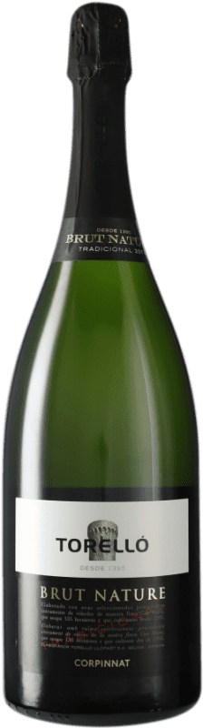 44,95 € | 白起泡酒 Torelló Brut Nature 大储备 Corpinnat 加泰罗尼亚 西班牙 Macabeo, Xarel·lo, Parellada 瓶子 Magnum 1,5 L