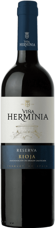 16,95 € Бесплатная доставка | Красное вино Viña Herminia Резерв D.O.Ca. Rioja