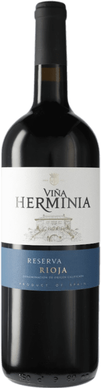 29,95 € Free Shipping | Red Wine Viña Herminia Reserve — Aged D.O.Ca. Rioja Magnum Bottle 1,5 L