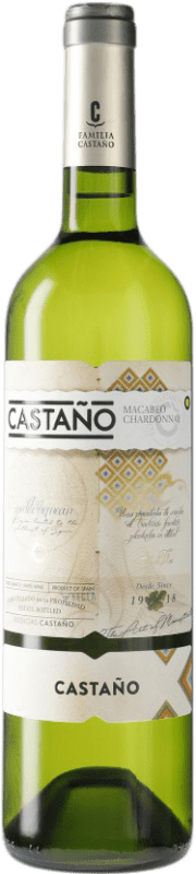 5,95 € Free Shipping | White wine Castaño D.O. Yecla Spain Bottle 75 cl