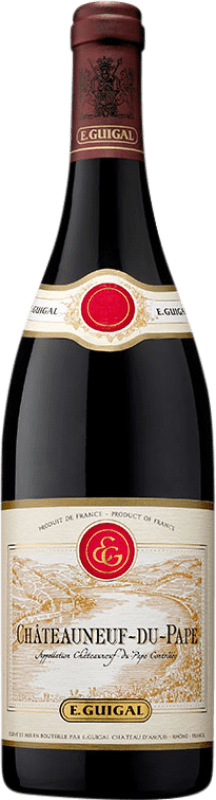 Free Shipping | Red wine E. Guigal A.O.C. Châteauneuf-du-Pape France Syrah, Grenache, Mourvèdre 75 cl