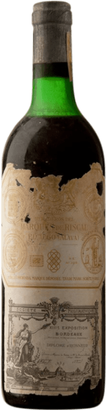 215,95 € Free Shipping | Red wine Marqués de Riscal Reserva 1960 D.O.Ca. Rioja Spain Tempranillo, Graciano, Mazuelo Bottle 75 cl