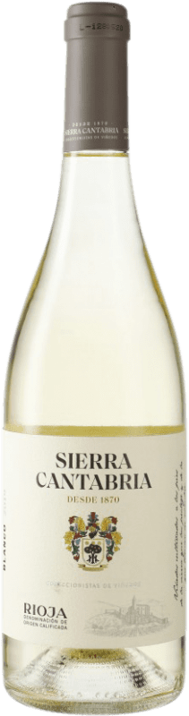 Envoi gratuit | Vin blanc Sierra Cantabria D.O.Ca. Rioja Espagne Viura, Malvasía, Sauvignon Blanc 75 cl