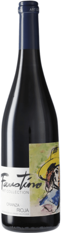 4,95 € | Red Wine Faustino Crianza — Aged D.O.Ca. Rioja Spain Tempranillo 75 cl