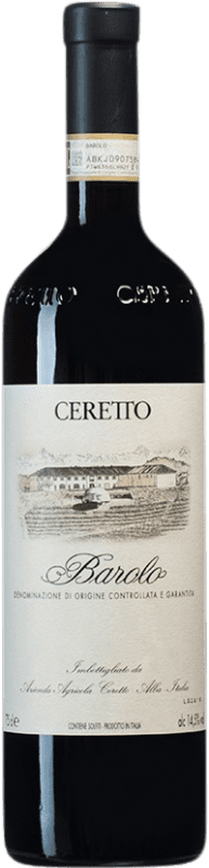 64,95 € | Red wine Ceretto D.O.C.G. Barolo Piemonte Italy Nebbiolo Bottle 75 cl