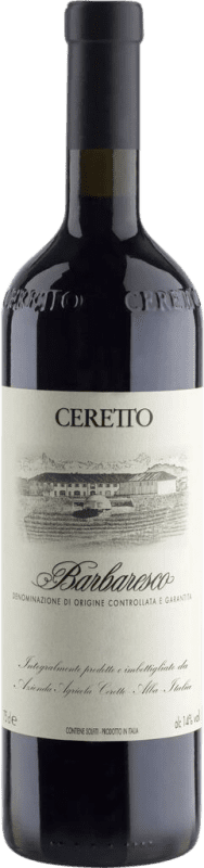 68,95 € | 红酒 Ceretto D.O.C.G. Barbaresco 皮埃蒙特 意大利 Nebbiolo 75 cl