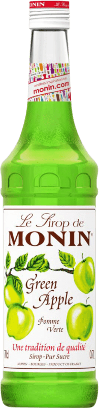 送料無料 | シュナップ Monin Sirope Manzana Verde Pomme Verte Green Apple フランス 70 cl アルコールなし