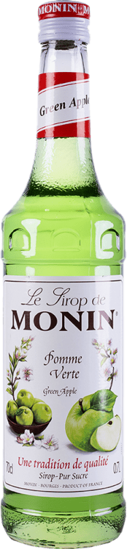 14,95 € | Schnapps Monin Sirope Manzana Verde Pomme Verte Green Apple France 70 cl Alcohol-Free